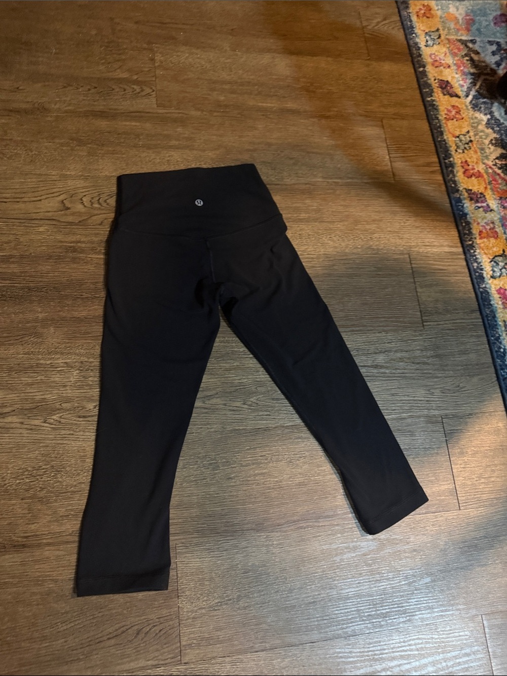 lululemon athletica Kids Black Mid-Rise Performance Leggings